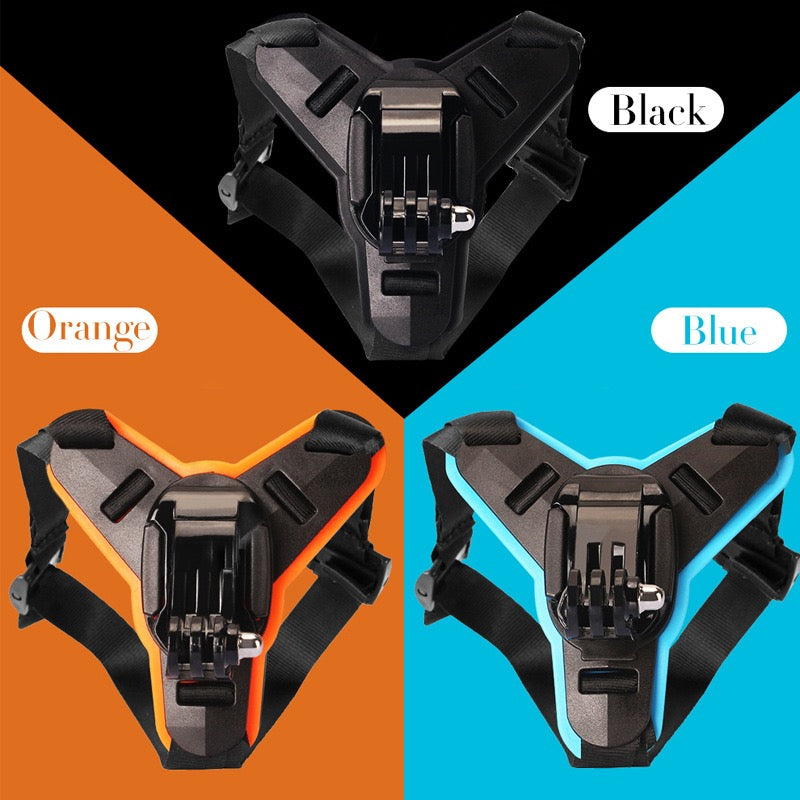 Soporte Reforzado De Cámara/celular Para Casco De Motocicleta - KefLop