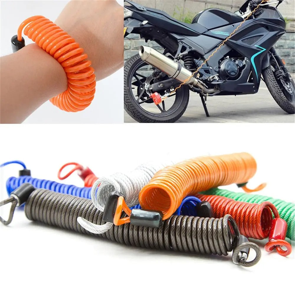 Cable Recordatorio Candado Disco Motocicleta - KefLop