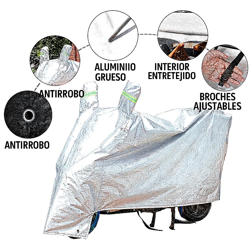 Funda Afelpada para Motocicleta - KefLop